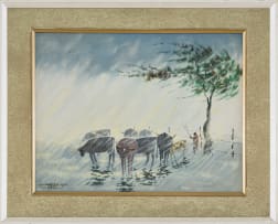 John Koenakeefe Mohl; The Tree for Shelter, in Storm W. Tvl (SA)