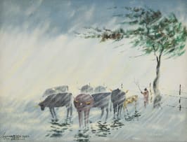 John Koenakeefe Mohl; The Tree for Shelter, in Storm W. Tvl (SA)