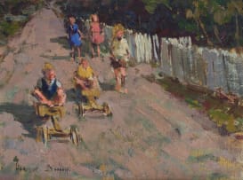 Adriaan Boshoff; Children Playing