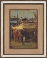Adriaan Boshoff; Harbour Scene