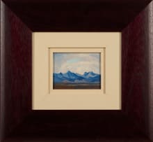 Jacob Hendrik Pierneef; Landscape with Mountains