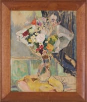 Maud Sumner; Vase with Flowers