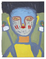 Jacob Afolabi; Untitled (Abstracted Figure)