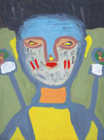 Jacob Afolabi; Untitled (Abstracted Figure)