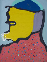 Jacob Afolabi; Untitled (Abstracted Figure in Profile)