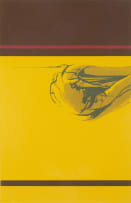 Wim Blom; Abstract in Yellow and Brown