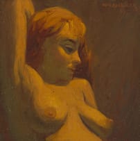 Willem Hermanus Coetzer; Female Nude