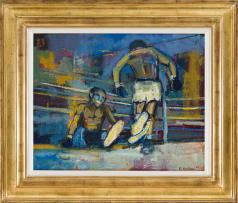 Ephraim Ngatane; Boxing Match