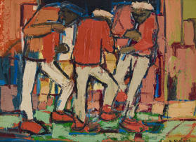 Ephraim Ngatane; Penny Whistlers