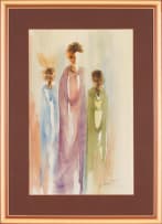 Audrey Fourie; Three Standing Figures