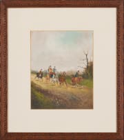 Philip Henry Rideout; Jockeys; Cart and Riders, two