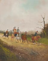Philip Henry Rideout; Jockeys; Cart and Riders, two