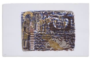 Azaria Mbatha; Untitled (Jesus Walks on Water II)