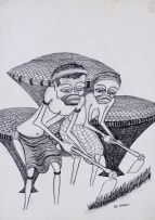 Mankew Valente Mahumana; Couple Labouring