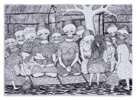 Mankew Valente Mahumana; Group of Women