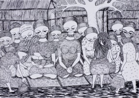 Mankew Valente Mahumana; Group of Women