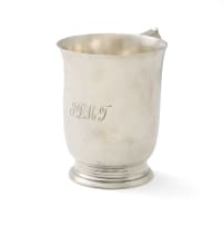 A George V silver mug, K & L, Birmingham, 1913