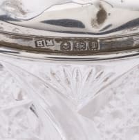 An Edward VII silver hair tidy, John & R Griffin Ltd, Chester, 1910