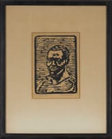 WE Mussmann; Figure in Three- Quarter Profile
