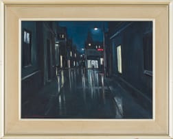 Don Madge; Nighttime Street Scene