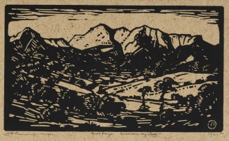 Jacob Hendrik Pierneef; Ausberg, Windhoek S.W.A. (Nilant 116)