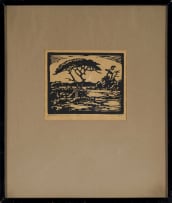 Jacob Hendrik Pierneef; Doringboom Warmbad (Thorn Tree, Warmbad) (Nilant 61)