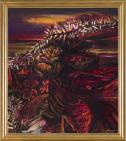 Jennifer Lynne Crooks; Organic Forms in Red
