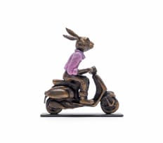 Carol Cauldwell; Rabbit on a Vespa