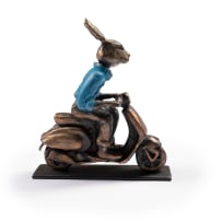 Carol Cauldwell; Rabbit on a Vespa