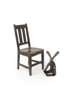 Guy du Toit; Meditating Hare; Chair, two