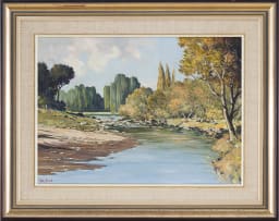 Dale Elliott; River Scene Near Queenstown
