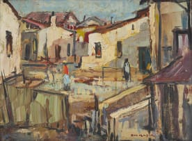Don Madge; Figures and Buildings, District Six