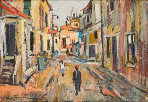 Don Madge; District Six Street Scene