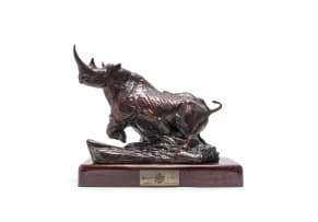 Dylan Lewis; Centennial Black Rhinoceros Maquette (S39)