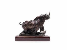 Dylan Lewis; Centennial Black Rhinoceros Maquette