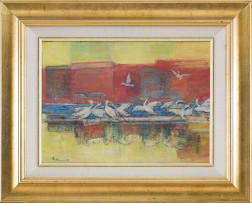 Alice Tennant; Geese Gathering