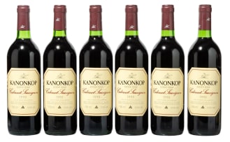 Kanonkop; Cabernet Sauvignon; 1990; 6 (1 x 6); 750ml
