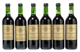 Welgemeend; Red; 1988; 6 (1 x 6); 750ml