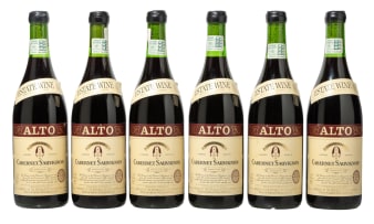 Alto; Cabernet Sauvignon; 1988; 6 (1 x 6); 750ml