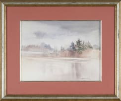 Fiona Ewan-Rowett; Misty Riverscape