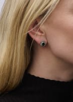 Sapphire and diamond earrings