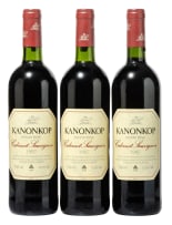 Kanonkop; Cabernet Sauvignon; 1997; 3 (1 x 3); 750ml