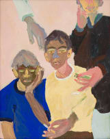 Anico Mostert; Figures with Cigarette and Lighter