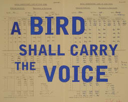 William Kentridge; A Bird Shall Carry the Voice
