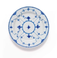'Blue fluted Half Lace' porcelain dinner service, Denmark