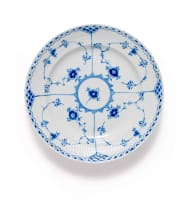 'Blue fluted Half Lace' porcelain dinner service, Denmark