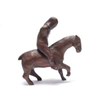 Wilma Cruise; Horse and Hooded Rider