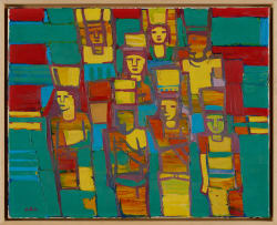 Walter Battiss; Figures in Yellow