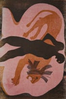 Cecil Skotnes; He Attends His Menagerie, from The White Monday Disaster portfolio
