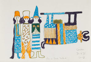 Walter Battiss; Seen on Fook Island